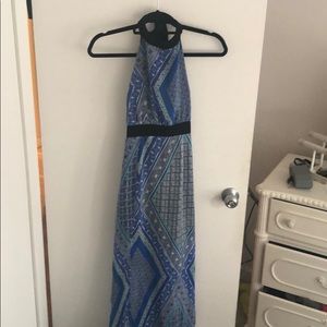 Patterned maxi dress
